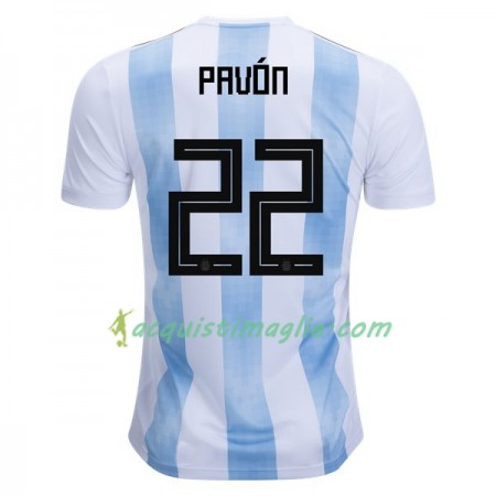 Divisa di Calcio Argentina Pavon 22 Prima Mondiali 2018